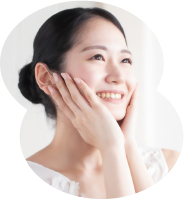 長息生活で、普段意識しにくい口輪筋をトレーニング